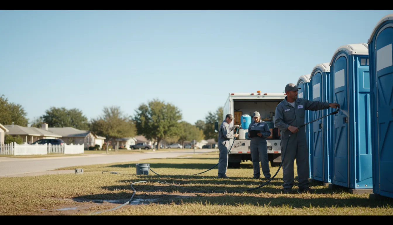Long-Term Portable Toilet Rental in Hewitt, WI near me